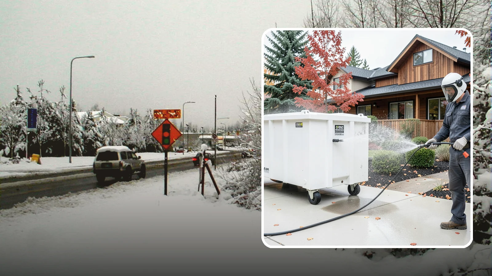 Dumpster Cleaning in Newcastle, King County, WA - We wash and sanitize dumpsters and large trash bins in Washington to eliminate odor and pest-attracting residue.