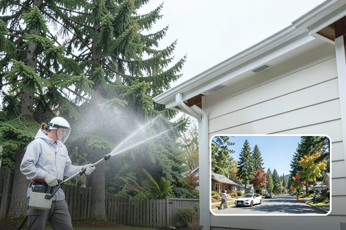 Dumpster Cleaning in Orting, Pierce County, WA - Eliminates odor from decaying residue