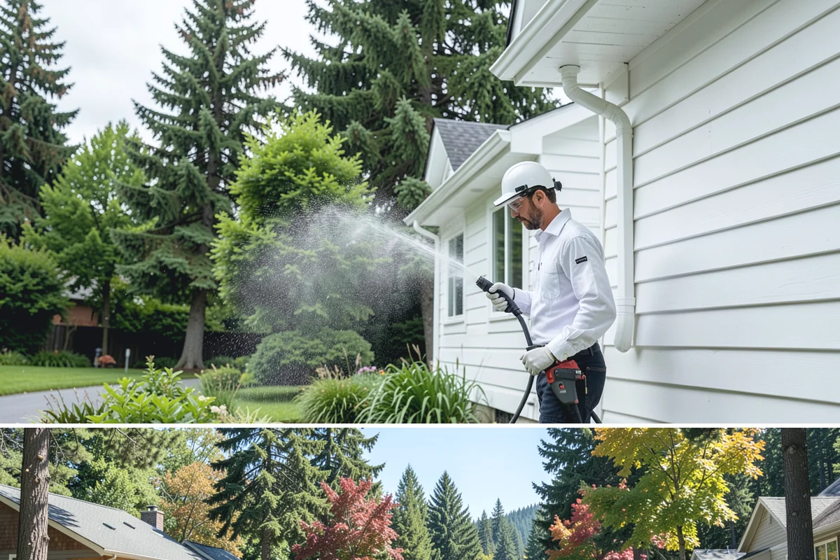 Dumpster Cleaning in Orting, Pierce County, WA - Dumpsters need cleaning monthly year-round, since Washington's moisture keeps waste damp and odor active in every season.