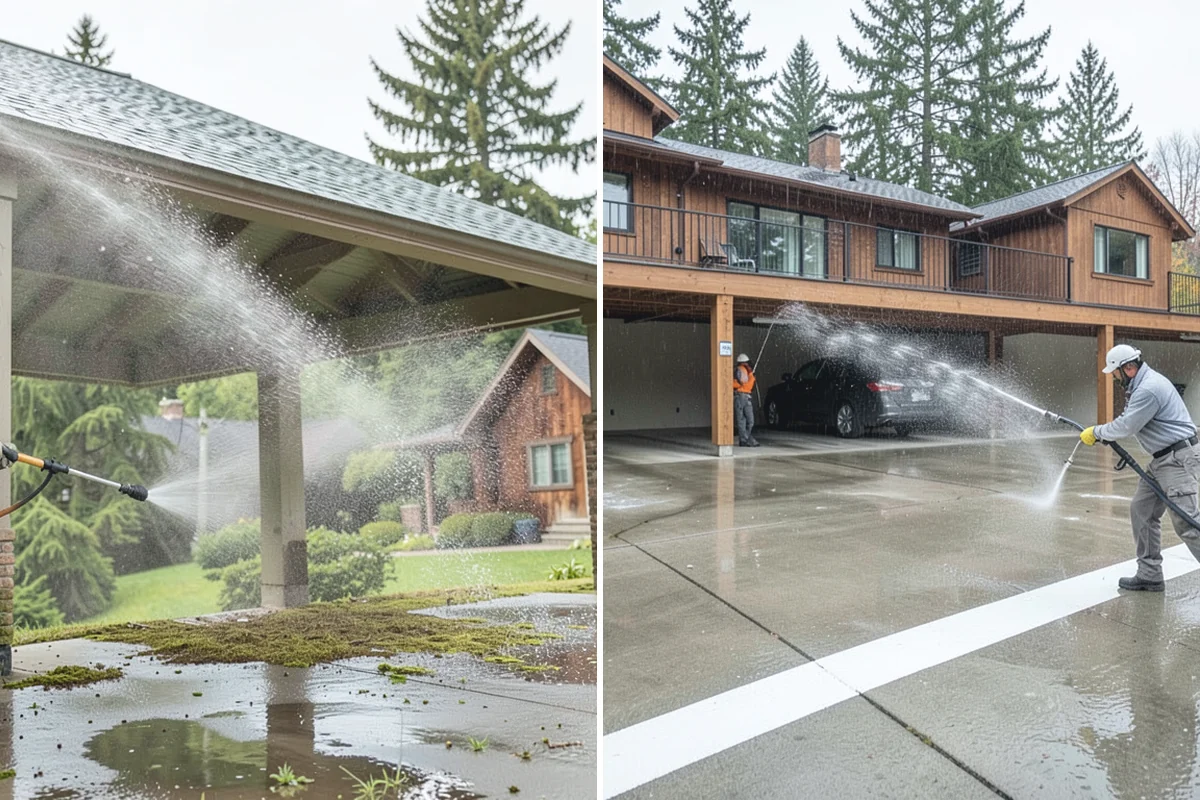 Dumpster Cleaning in Renton, King County, WA - Empty and inspect the bin interior