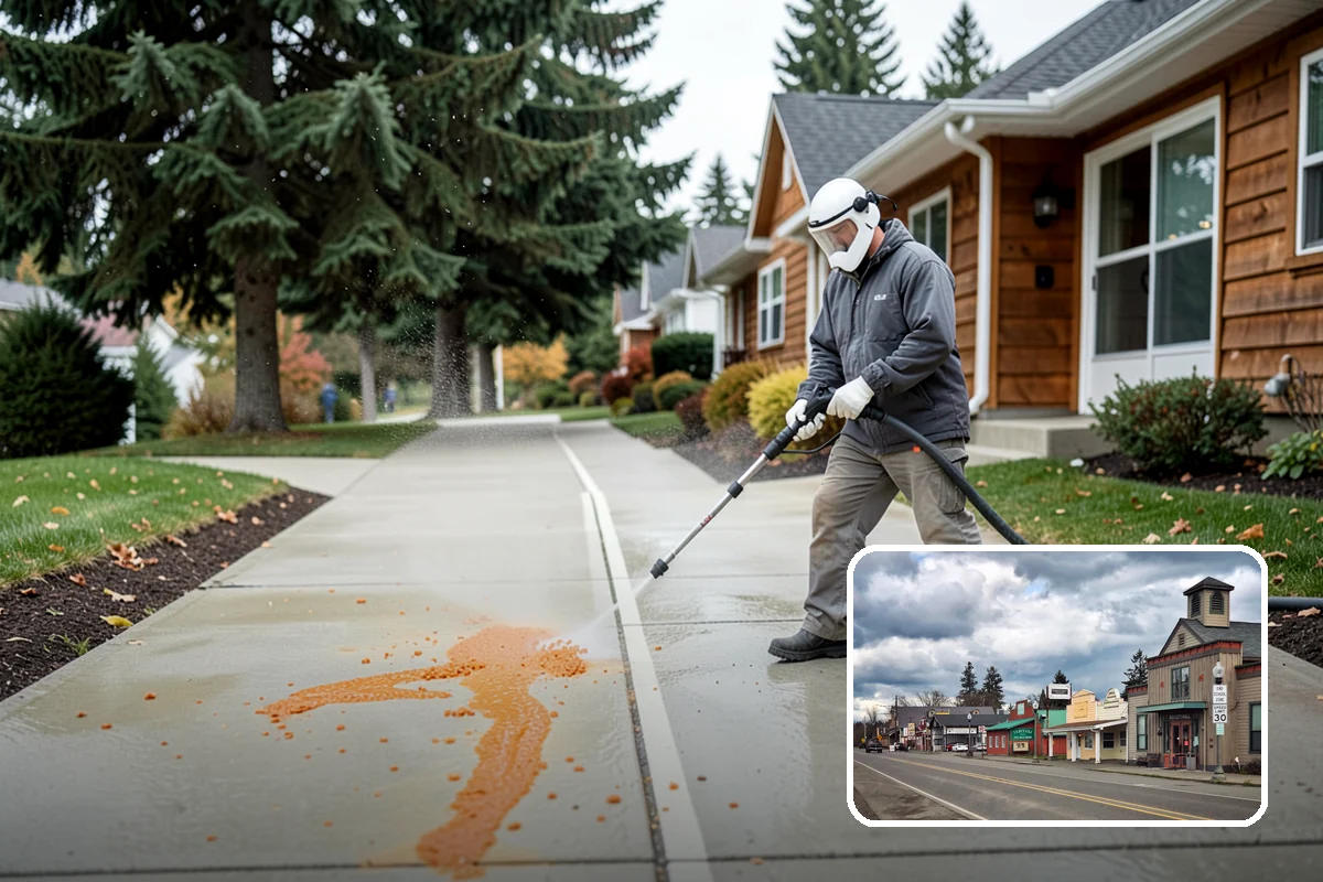 Dumpster Cleaning in Roy, Pierce County, WA - Eliminates odor from decaying residue