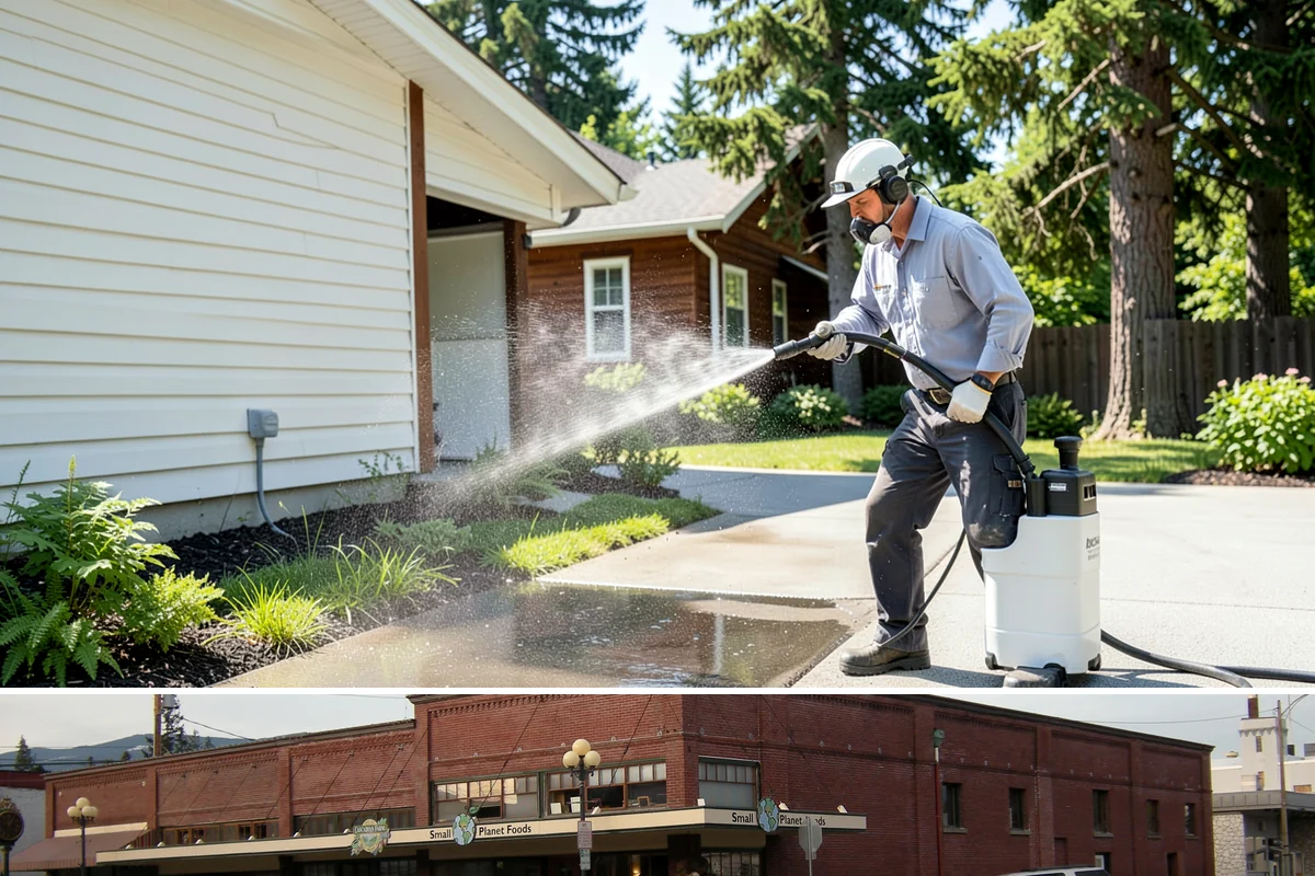 Dumpster Cleaning in Sedro-Woolley, Skagit County, WA - Dumpsters need cleaning monthly year-round, since Washington's moisture keeps waste damp and odor active in every season.