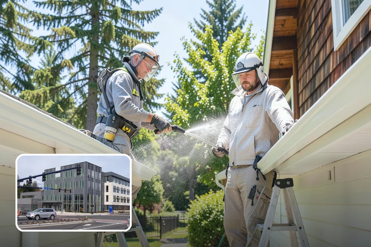 Dumpster Cleaning in Shoreline, King County, WA - Eliminates odor from decaying residue