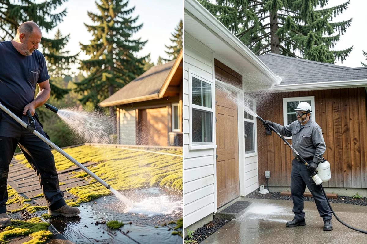 Dumpster Cleaning in Shoreline, King County, WA - Empty and inspect the bin interior