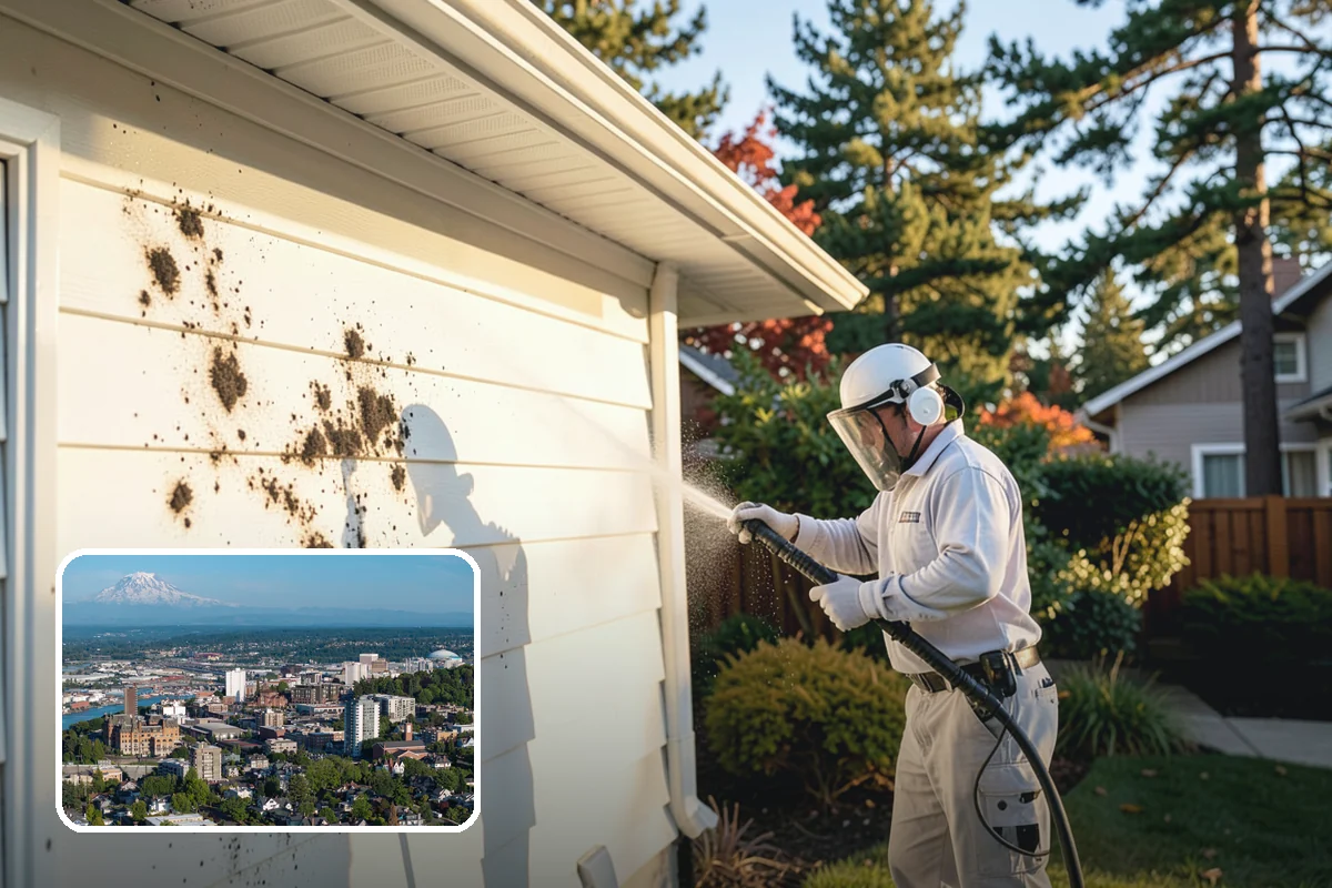 Dumpster Cleaning in Tacoma, Pierce County, WA - Eliminates odor from decaying residue