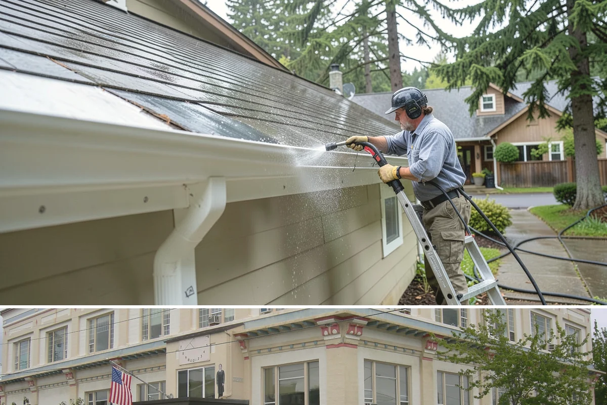 Dumpster Pad Cleaning in Anacortes, Skagit County, WA - Dumpster pads should be cleaned monthly year-round, since Washington's damp air keeps waste residue from drying and worsens odor.