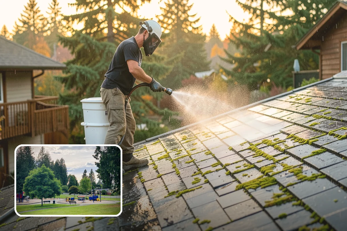 Dumpster Pad Cleaning in Bonney Lake, Pierce County, WA - Eliminates foul odors from decaying waste
