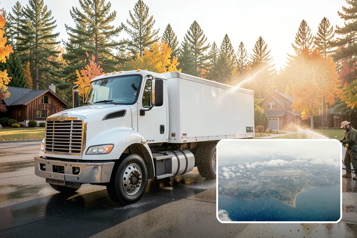 Dumpster Pad Cleaning in Burien, King County, WA - Eliminates foul odors from decaying waste