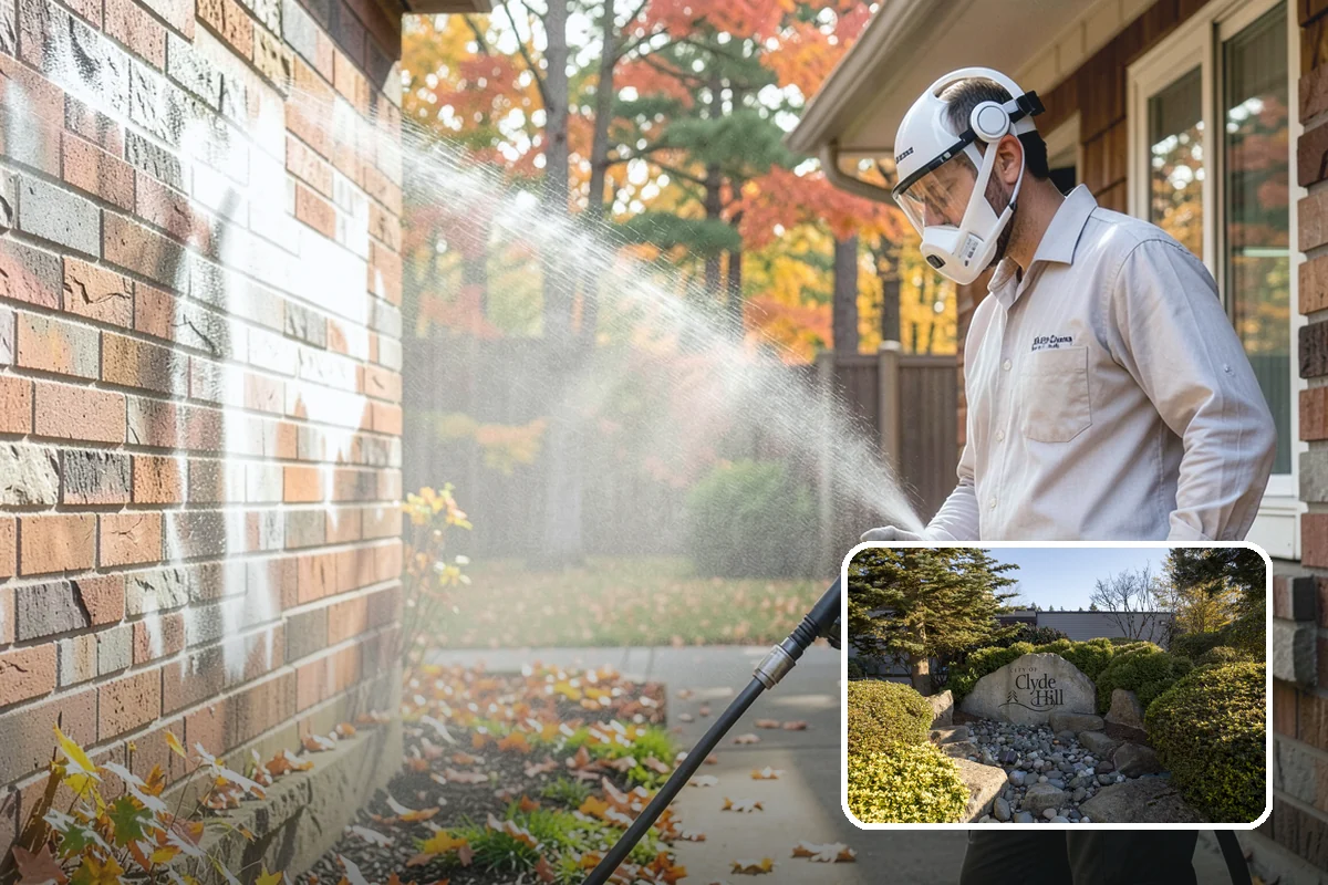 Dumpster Pad Cleaning in Clyde Hill, King County, WA - Eliminates foul odors from decaying waste