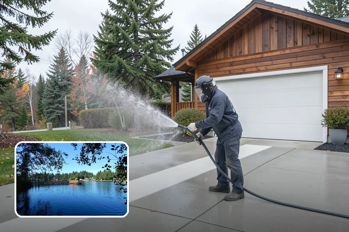 Dumpster Pad Cleaning in Federal Way, King County, WA - Eliminates foul odors from decaying waste