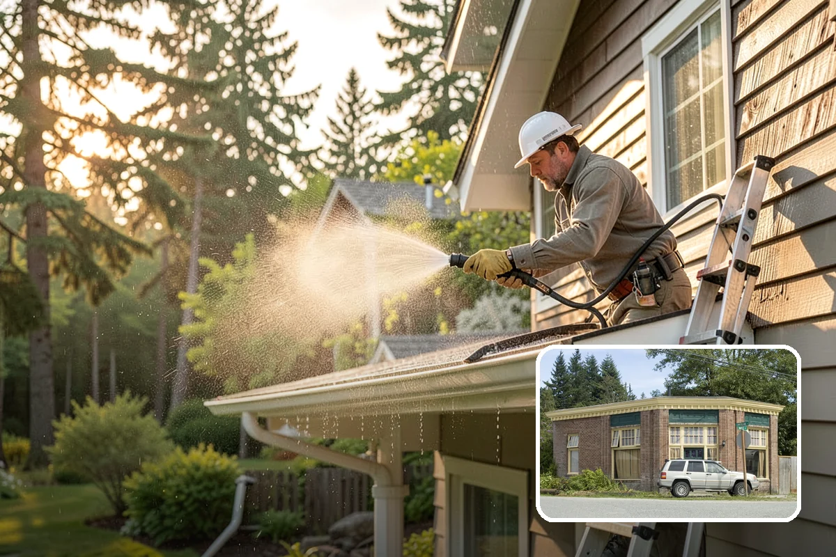 Dumpster Pad Cleaning in Hamilton, Skagit County, WA - Eliminates foul odors from decaying waste