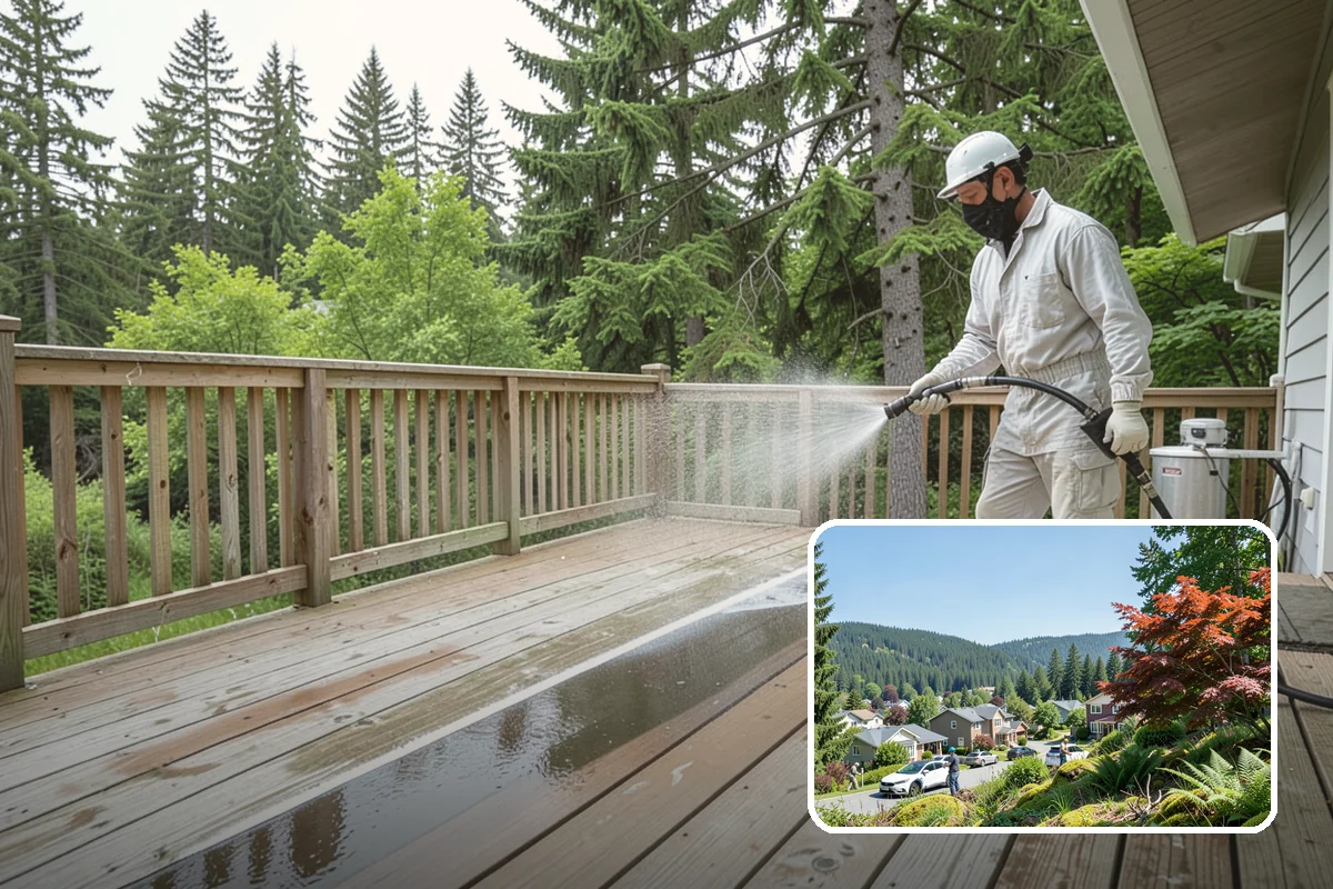 Dumpster Pad Cleaning in Index, Snohomish County, WA - Eliminates foul odors from decaying waste