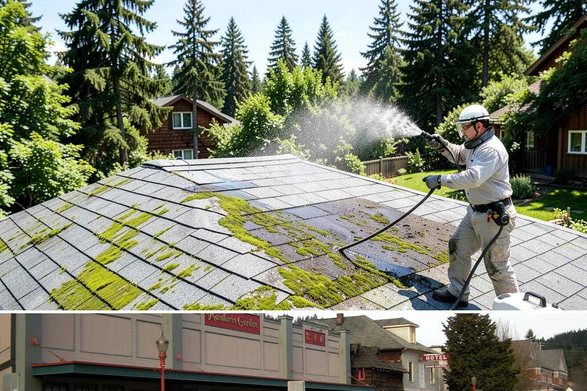 Dumpster Pad Cleaning in Issaquah, King County, WA - Dumpster pads should be cleaned monthly year-round, since Washington's damp air keeps waste residue from drying and worsens odor.