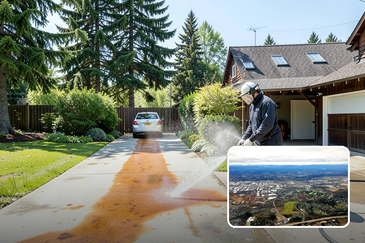 Dumpster Pad Cleaning in Kent, King County, WA - Eliminates foul odors from decaying waste
