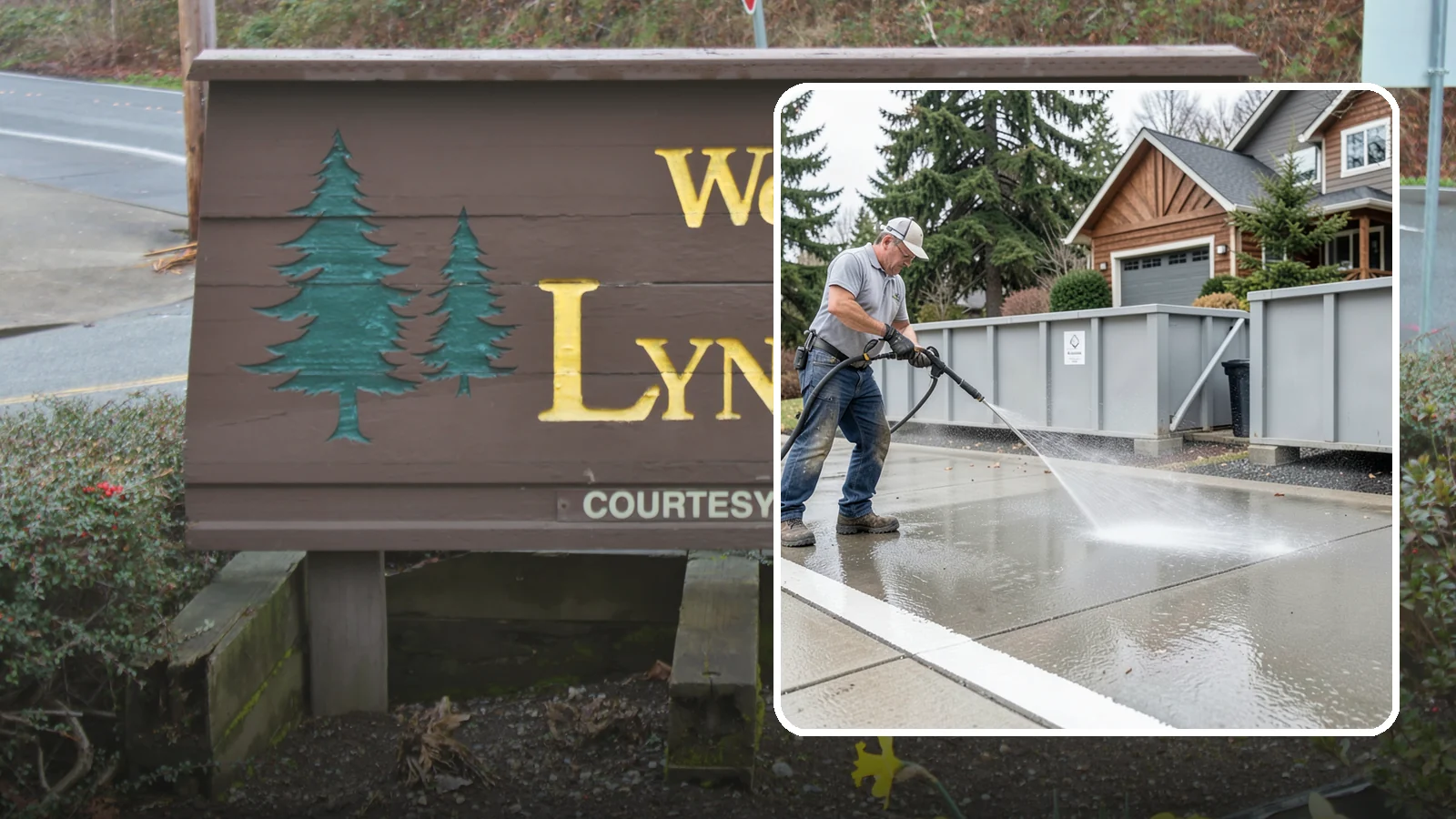 Dumpster Pad Cleaning in Lynnwood, Snohomish County, WA - We scrub and sanitize dumpster pads at Washington businesses to eliminate odor, grime, and pest-attracting residue.