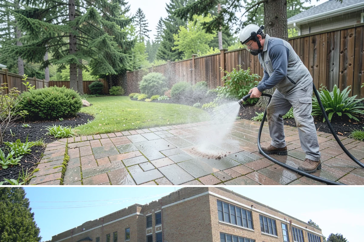 Dumpster Pad Cleaning in Maple Valley, King County, WA - Dumpster pads should be cleaned monthly year-round, since Washington's damp air keeps waste residue from drying and worsens odor.