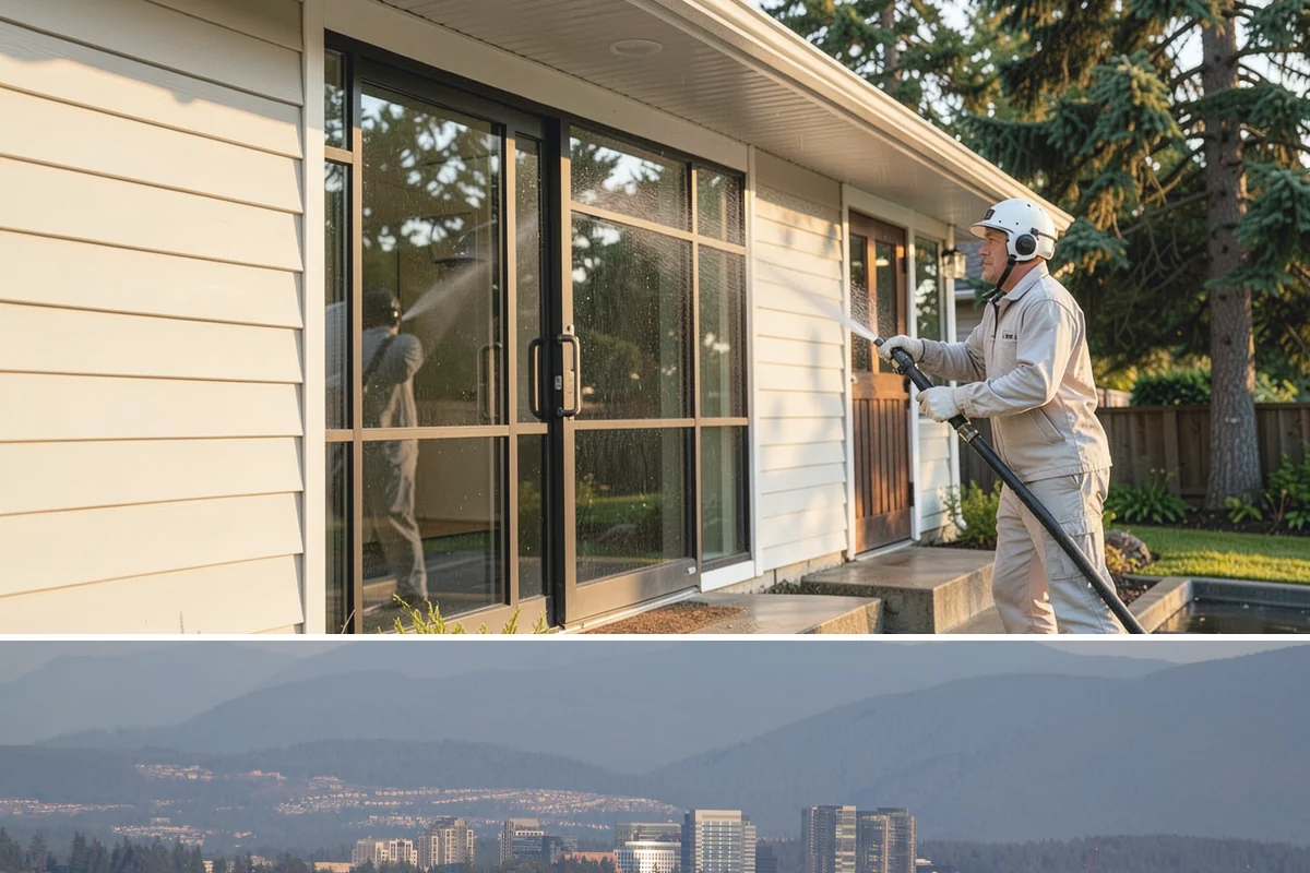 Dumpster Pad Cleaning in Medina, King County, WA - Dumpster pads should be cleaned monthly year-round, since Washington's damp air keeps waste residue from drying and worsens odor.