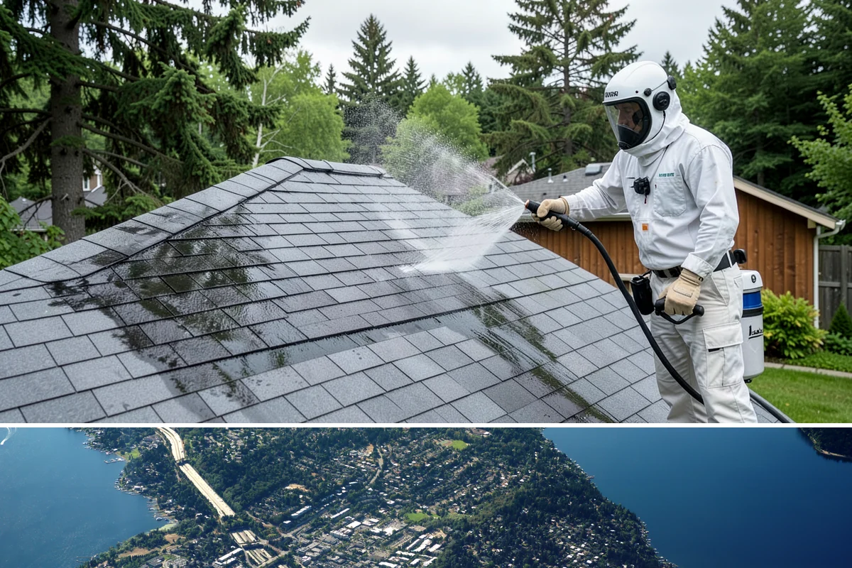 Dumpster Pad Cleaning in Mercer Island, King County, WA - Dumpster pads should be cleaned monthly year-round, since Washington's damp air keeps waste residue from drying and worsens odor.