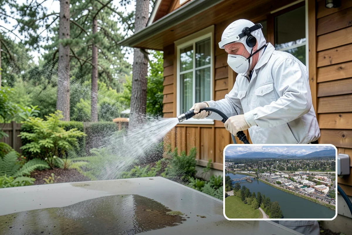 Dumpster Pad Cleaning in Mount Vernon, Skagit County, WA - Eliminates foul odors from decaying waste