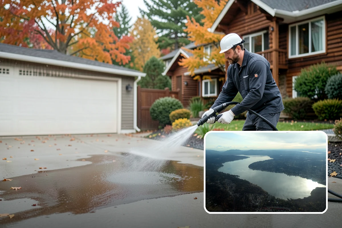 Dumpster Pad Cleaning in Sammamish, King County, WA - Eliminates foul odors from decaying waste