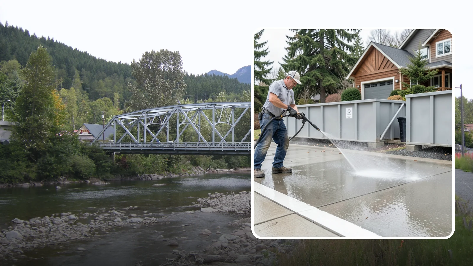 Dumpster Pad Cleaning in Skykomish, King County, WA - We scrub and sanitize dumpster pads at Washington businesses to eliminate odor, grime, and pest-attracting residue.