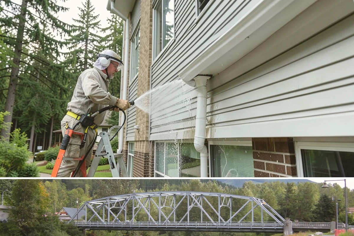 Dumpster Pad Cleaning in Skykomish, King County, WA - Dumpster pads should be cleaned monthly year-round, since Washington's damp air keeps waste residue from drying and worsens odor.