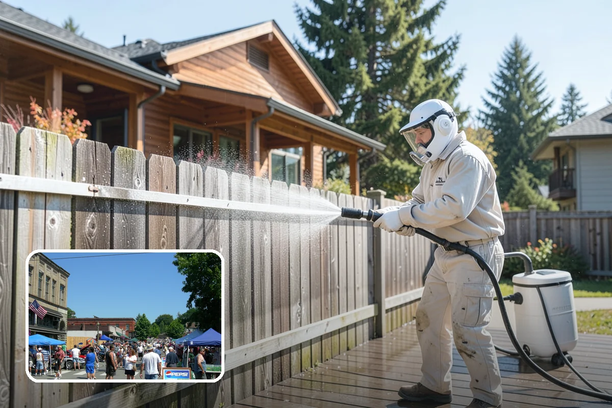 Dumpster Pad Cleaning in Snohomish, Snohomish County, WA - Eliminates foul odors from decaying waste