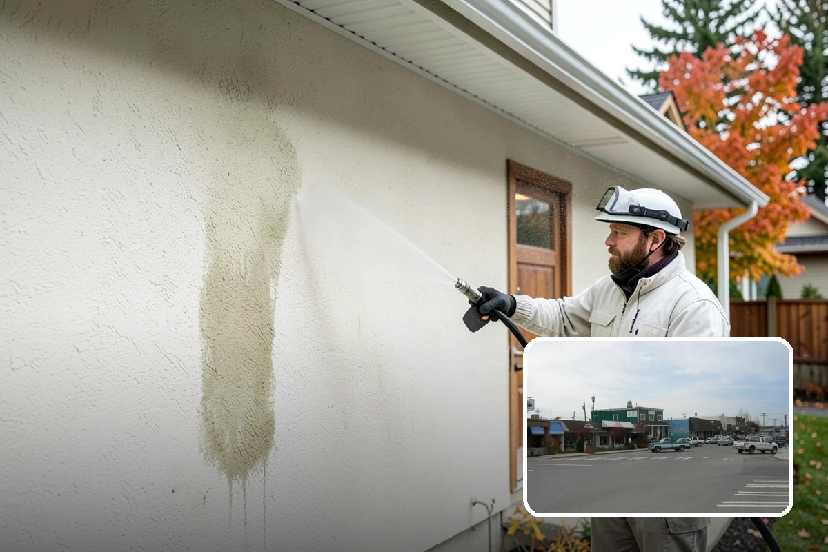 Dumpster Pad Cleaning in Stanwood, Snohomish County, WA - Eliminates foul odors from decaying waste