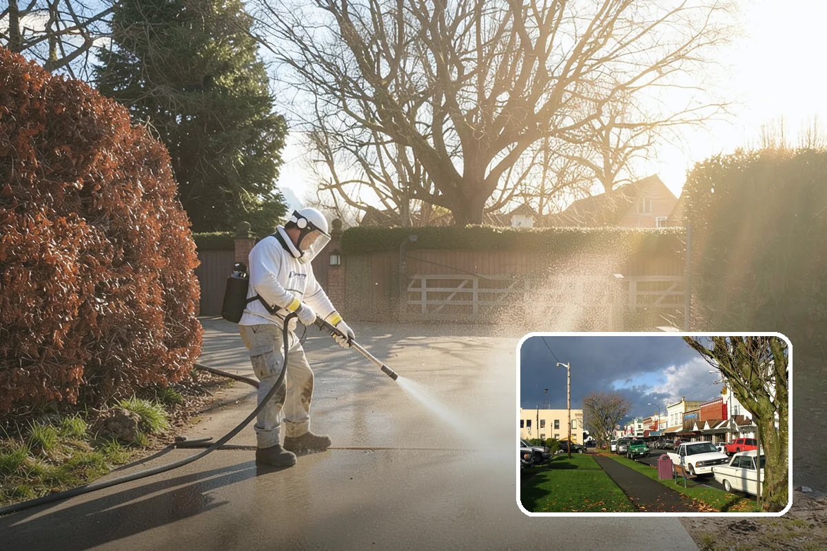 Efflorescence Removal in Arlington, Snohomish County, WA - Actually dissolves the salt crystals instead of hiding them