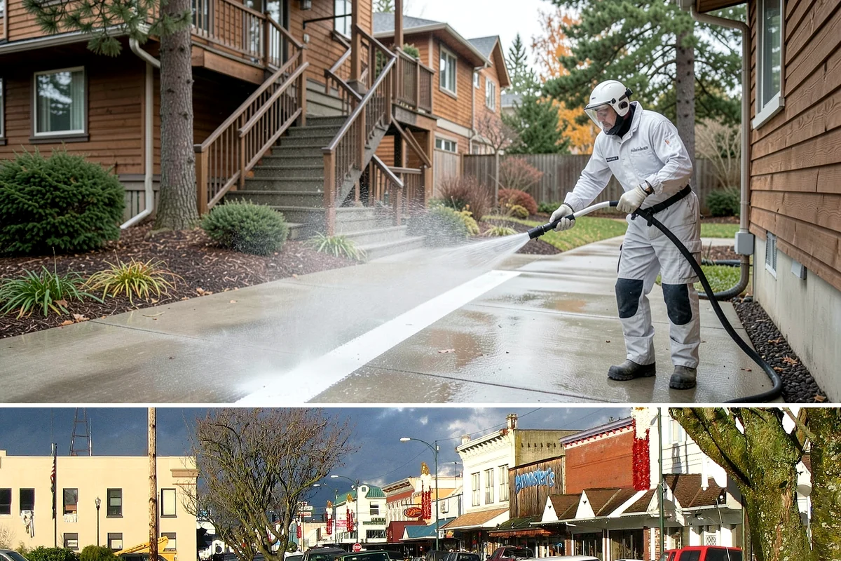 Efflorescence Removal in Arlington, Snohomish County, WA - Summer is the right time because a dry surface reduces the wicking that produces efflorescence, letting the treatment work and...