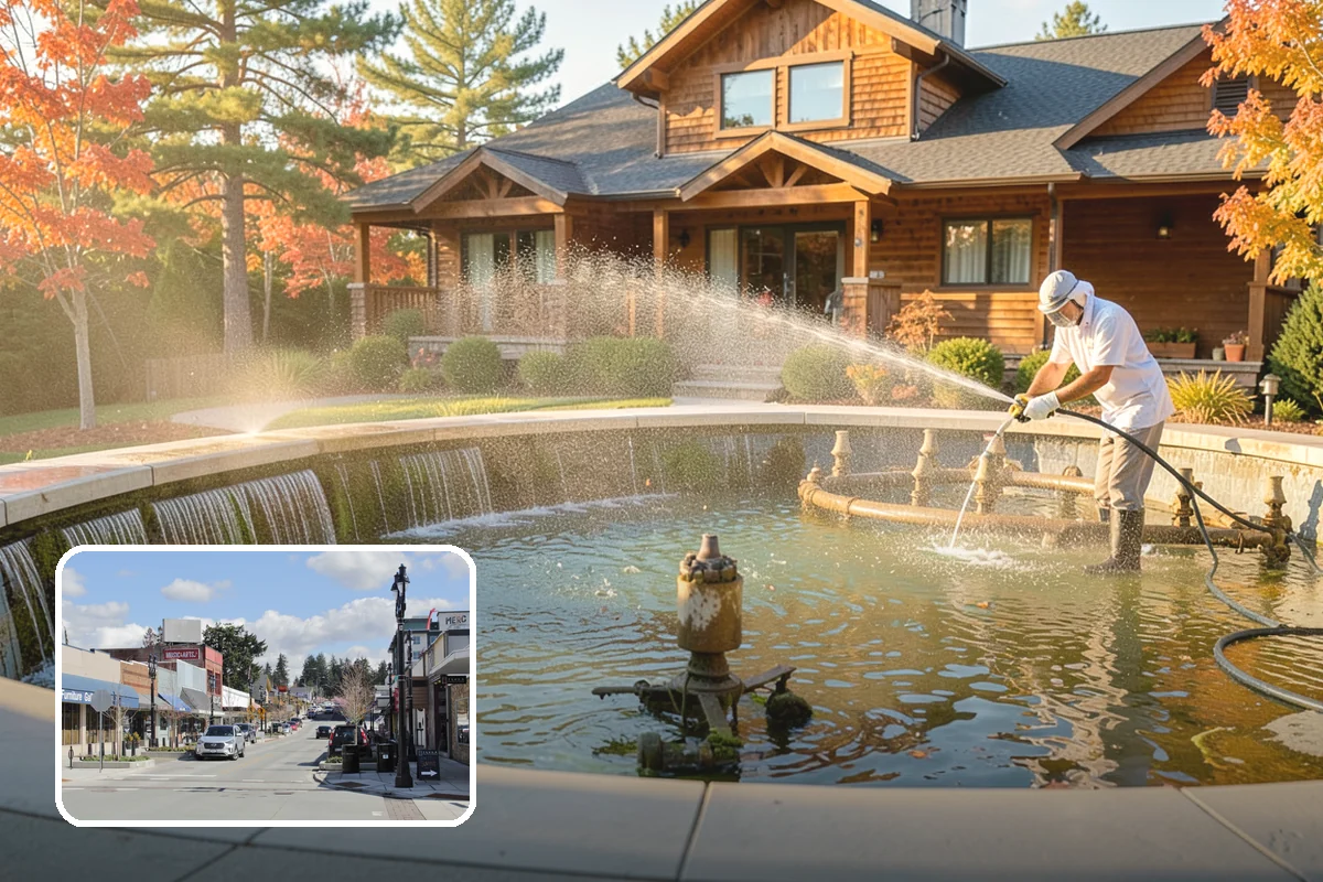 Efflorescence Removal in Bothell, King County, WA - Actually dissolves the salt crystals instead of hiding them