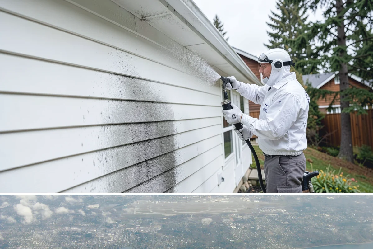 Efflorescence Removal in Burien, King County, WA - Summer is the right time because a dry surface reduces the wicking that produces efflorescence, letting the treatment work and...