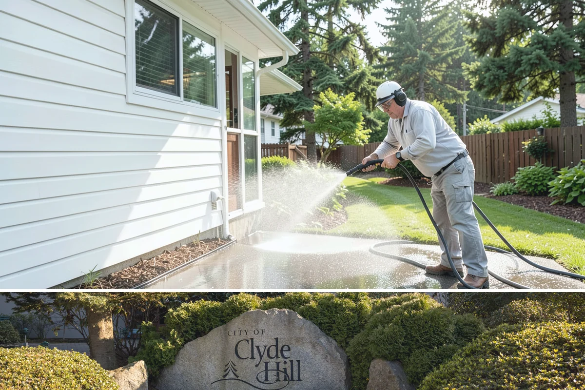 Efflorescence Removal in Clyde Hill, King County, WA - Summer is the right time because a dry surface reduces the wicking that produces efflorescence, letting the treatment work and...