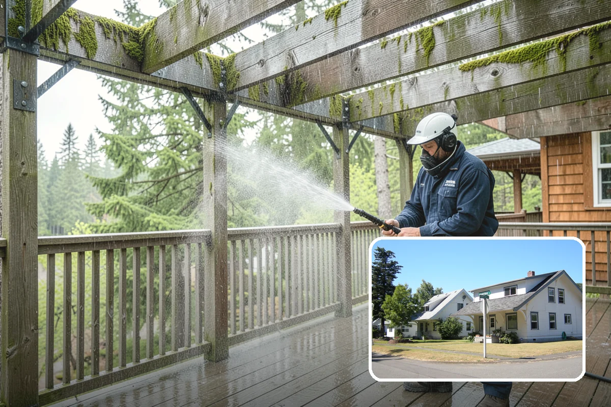 Efflorescence Removal in DuPont, Pierce County, WA - Actually dissolves the salt crystals instead of hiding them