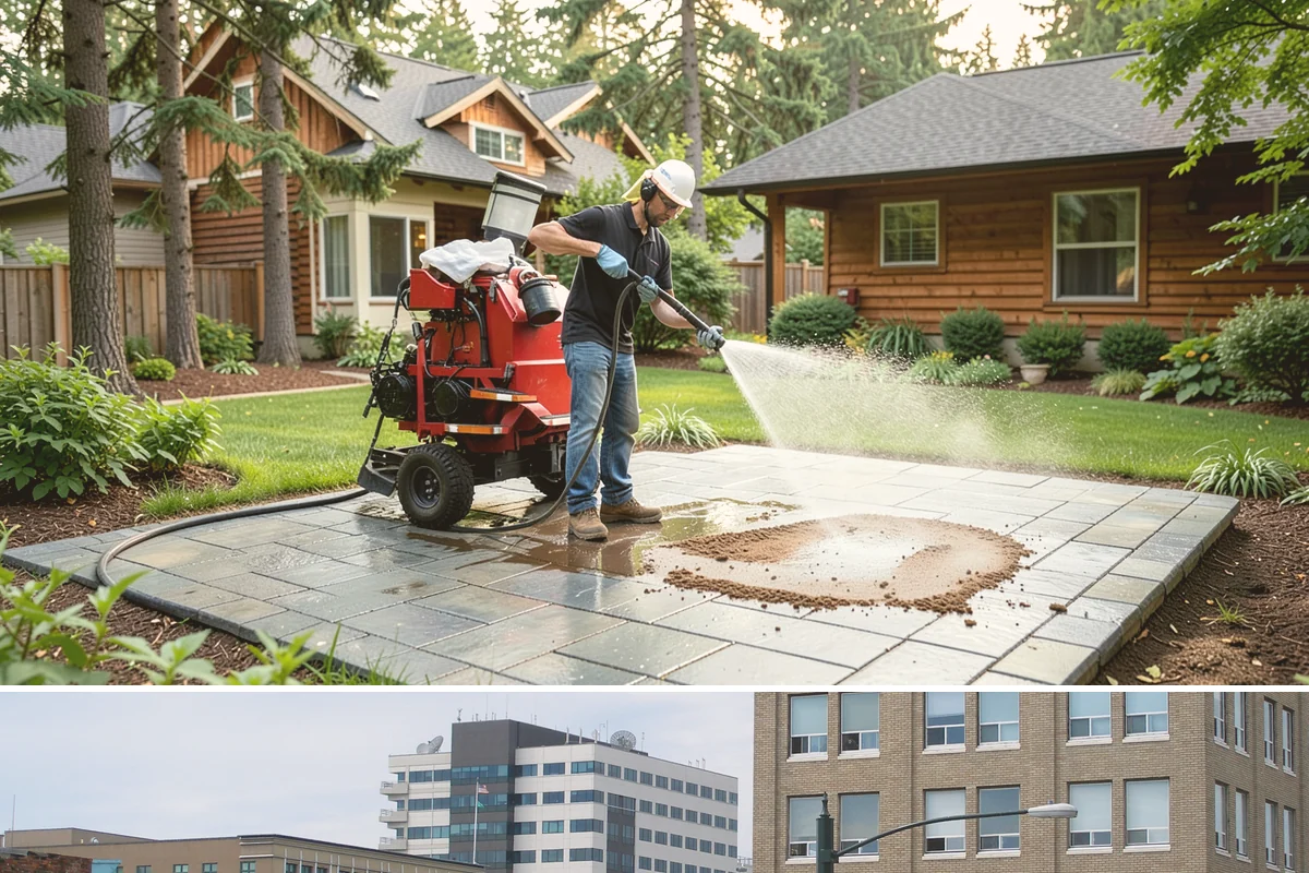 Efflorescence Removal in Everett, Snohomish County, WA - Summer is the right time because a dry surface reduces the wicking that produces efflorescence, letting the treatment work and...