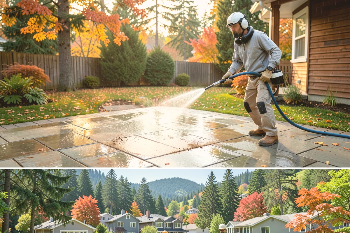 Efflorescence Removal in Fircrest, Pierce County, WA - Summer is the right time because a dry surface reduces the wicking that produces efflorescence, letting the treatment work and...