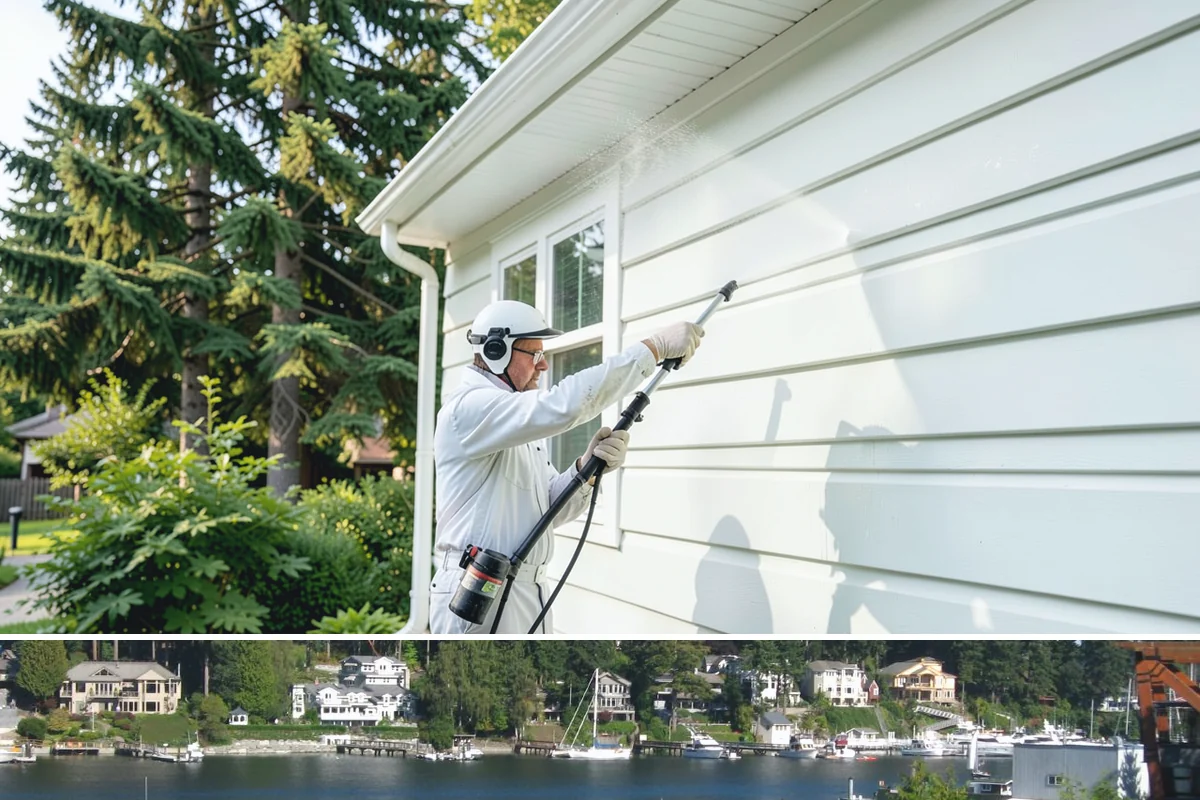 Efflorescence Removal in Gig Harbor, Pierce County, WA - Summer is the right time because a dry surface reduces the wicking that produces efflorescence, letting the treatment work and...