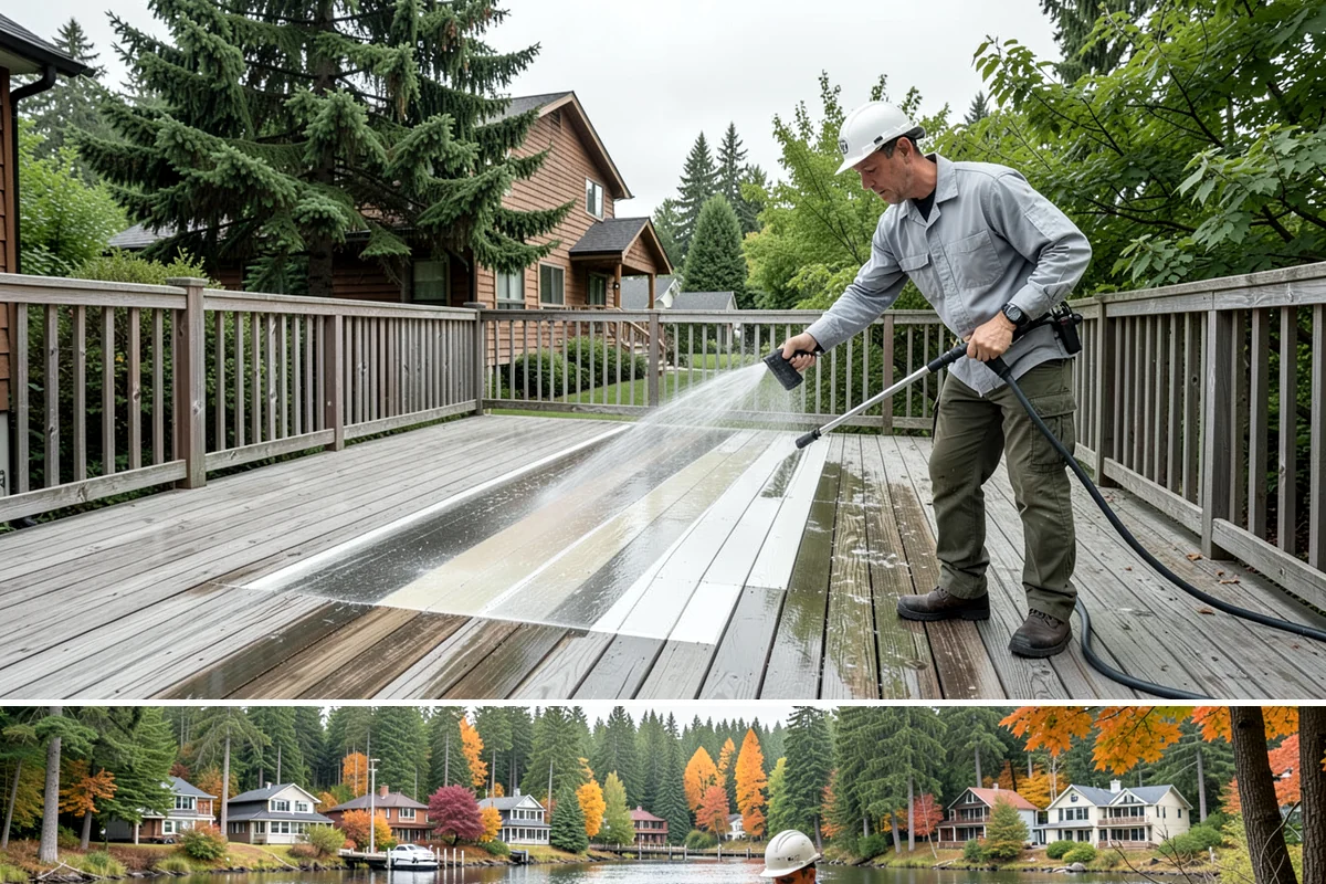 Efflorescence Removal in La Conner, Skagit County, WA - Summer is the right time because a dry surface reduces the wicking that produces efflorescence, letting the treatment work and...