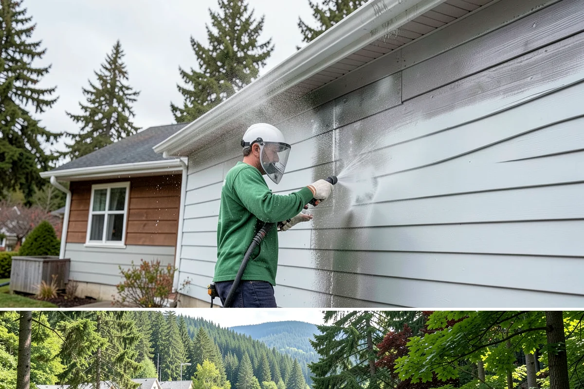 Efflorescence Removal in Lake Forest Park, King County, WA - Summer is the right time because a dry surface reduces the wicking that produces efflorescence, letting the treatment work and...