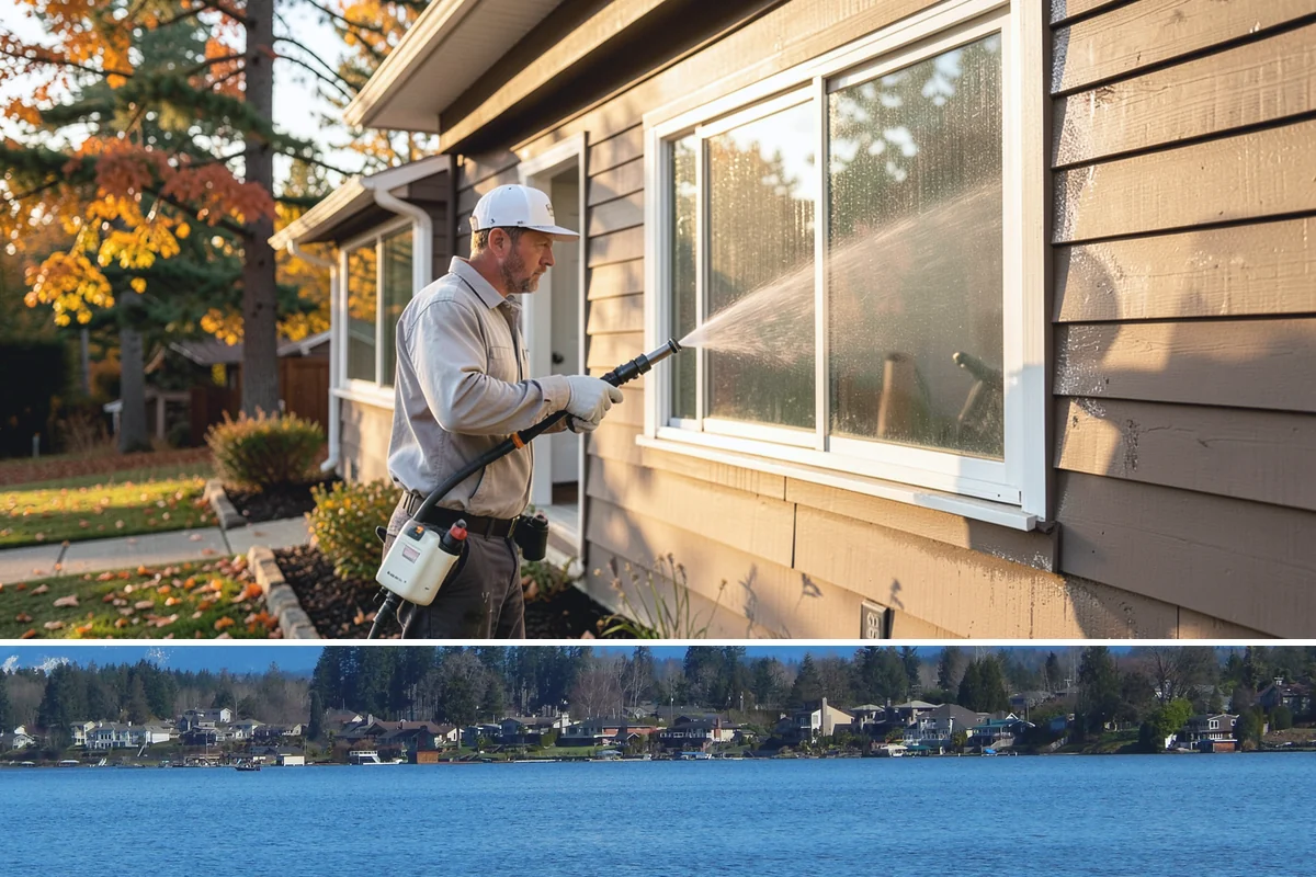 Efflorescence Removal in Lake Stevens, Snohomish County, WA - Summer is the right time because a dry surface reduces the wicking that produces efflorescence, letting the treatment work and...
