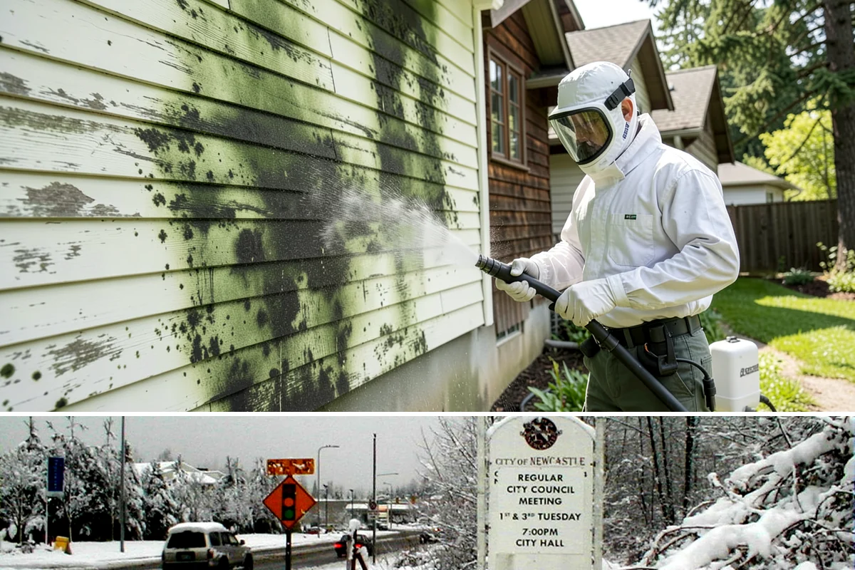 Efflorescence Removal in Newcastle, King County, WA - Summer is the right time because a dry surface reduces the wicking that produces efflorescence, letting the treatment work and...