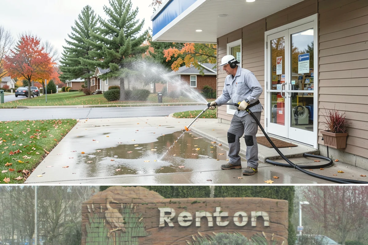 Efflorescence Removal in Renton, King County, WA - Summer is the right time because a dry surface reduces the wicking that produces efflorescence, letting the treatment work and...