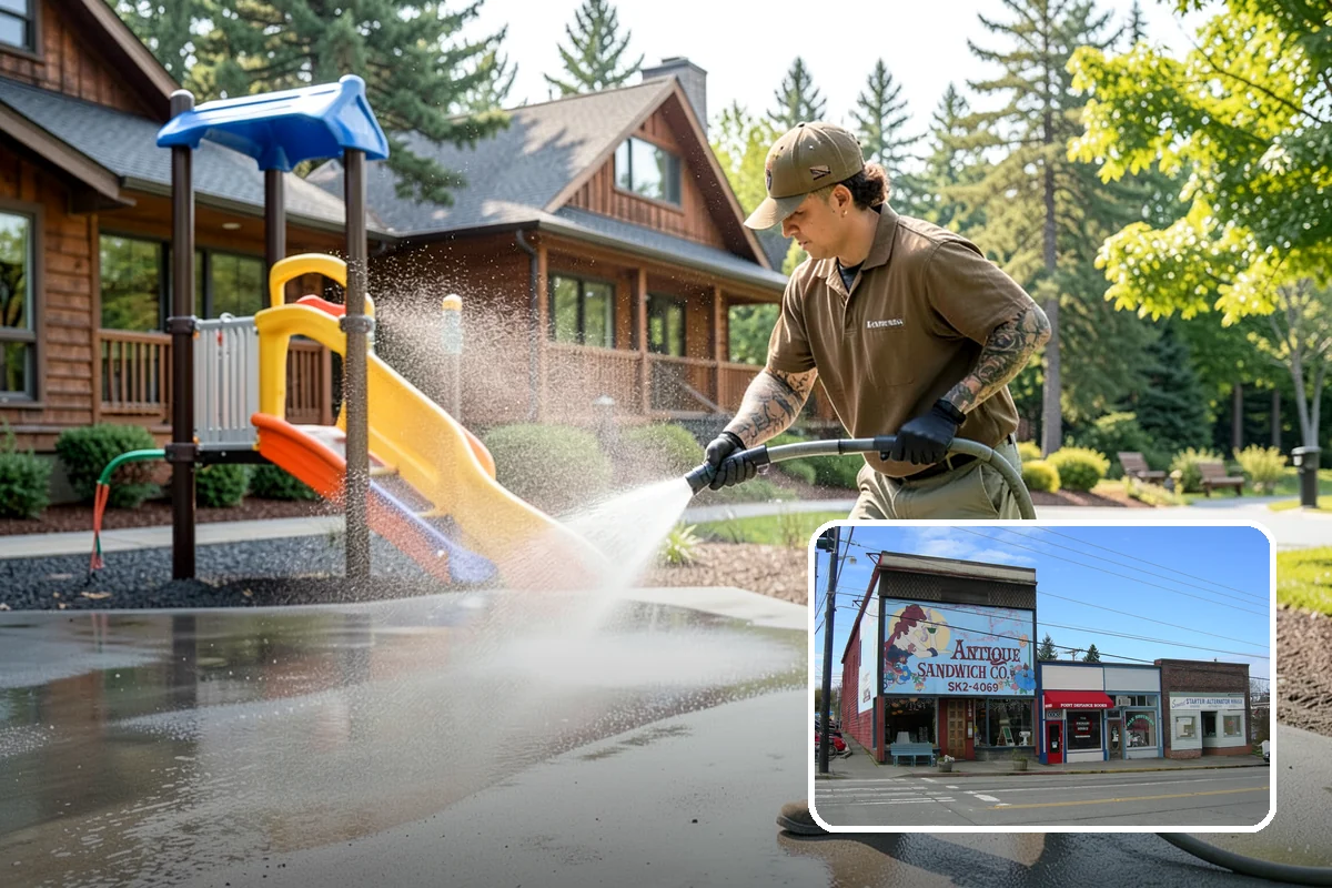 Efflorescence Removal in Ruston, Pierce County, WA - Actually dissolves the salt crystals instead of hiding them