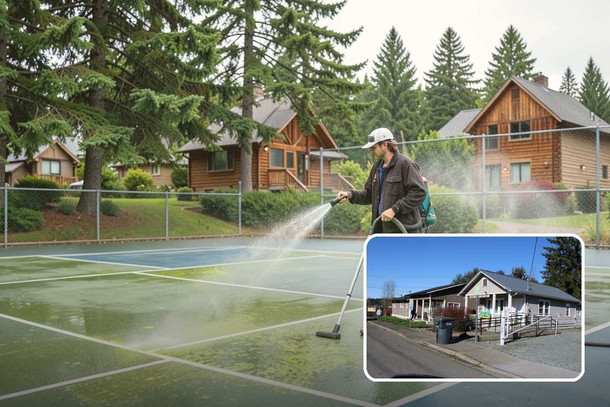 Efflorescence Removal in South Prairie, Pierce County, WA - Actually dissolves the salt crystals instead of hiding them