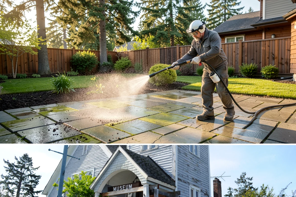Efflorescence Removal in Steilacoom, Pierce County, WA - Summer is the right time because a dry surface reduces the wicking that produces efflorescence, letting the treatment work and...