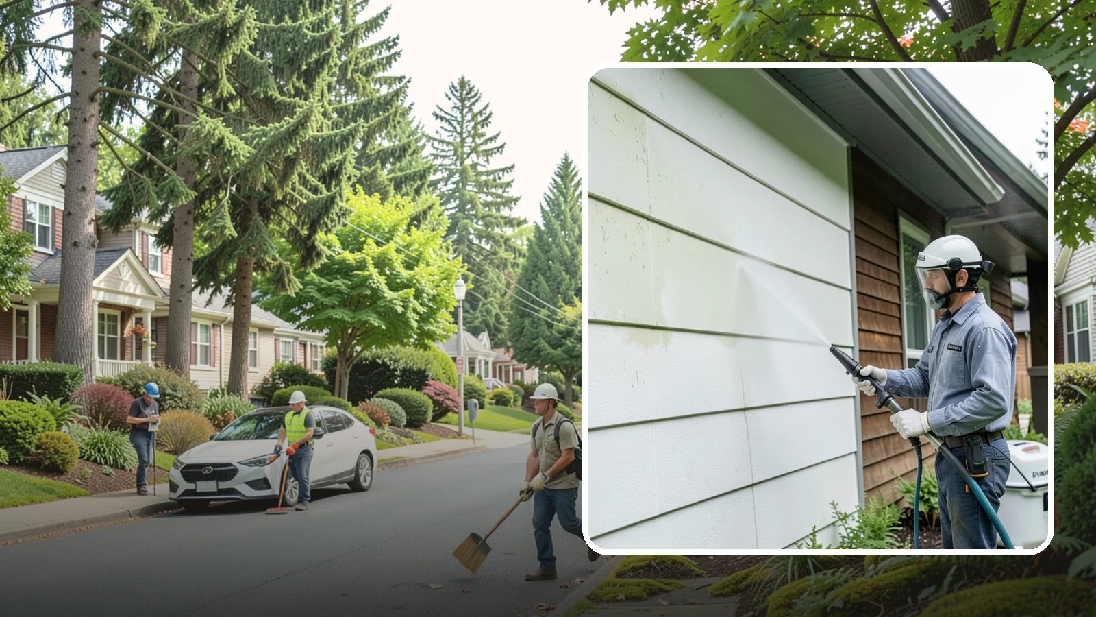 EIFS Cleaning in Beaux Arts Village, King County, WA - EIFS cleaning safely removes mildew and grime from synthetic stucco systems that demand a very gentle, moisture-conscious...