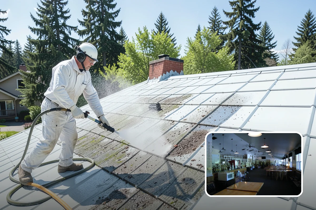EIFS Cleaning in Black Diamond, King County, WA - Cleans synthetic stucco without abrasive force