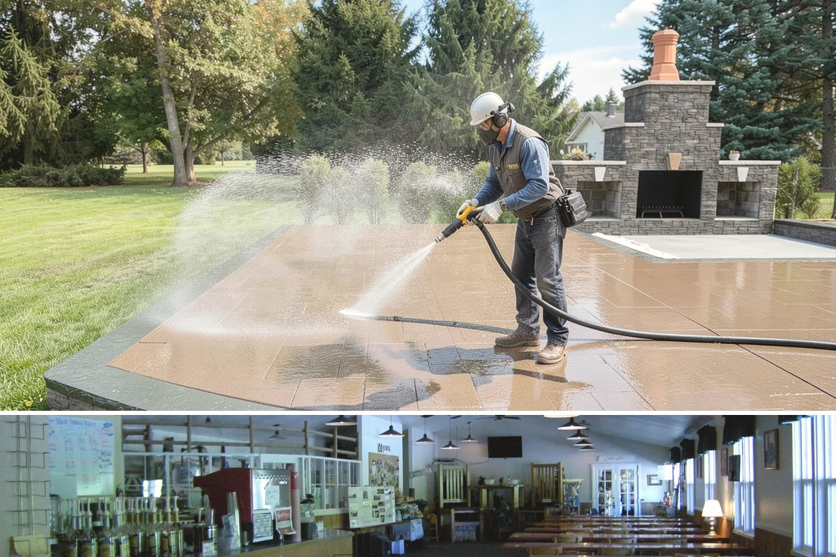 EIFS Cleaning in Black Diamond, King County, WA - Schedule in the dry summer stretch so the sensitive system dries fully and stays free of trapped moisture.