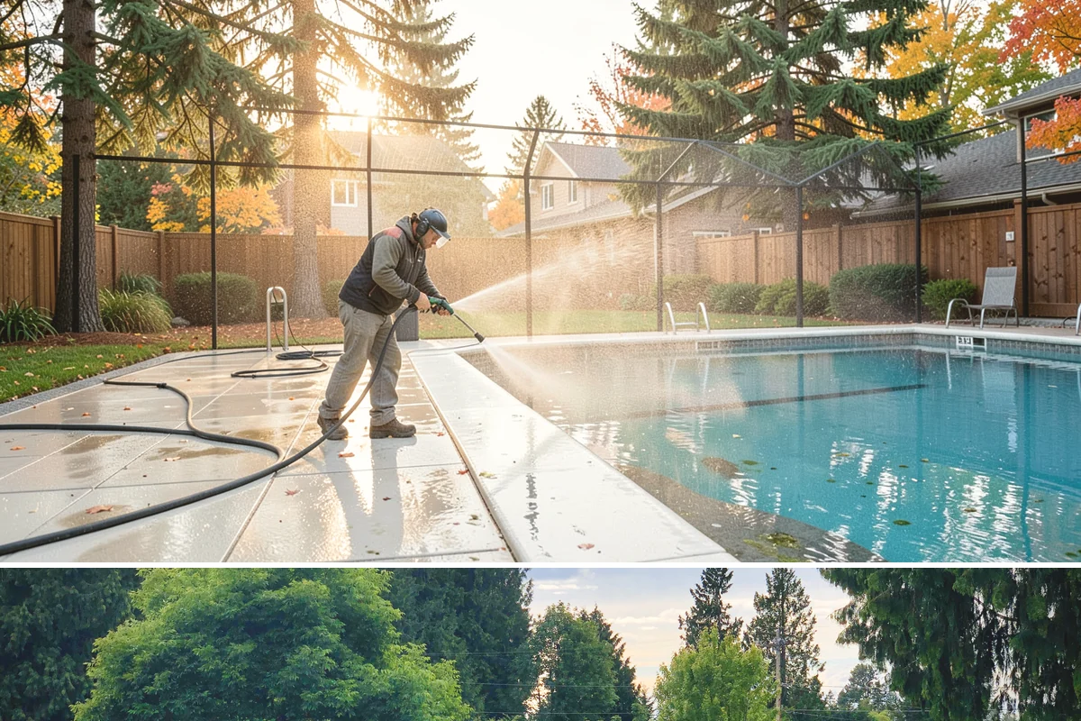 EIFS Cleaning in Bonney Lake, Pierce County, WA - Schedule in the dry summer stretch so the sensitive system dries fully and stays free of trapped moisture.