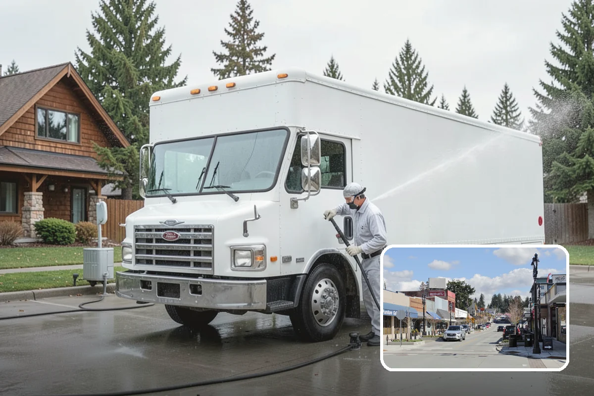 EIFS Cleaning in Bothell, King County, WA - Cleans synthetic stucco without abrasive force